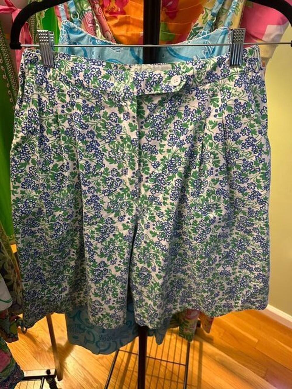 Lilly Pulitzer Vintage Lilly Enterprises 70s 80s Ditsy Floral Shorts VGUC